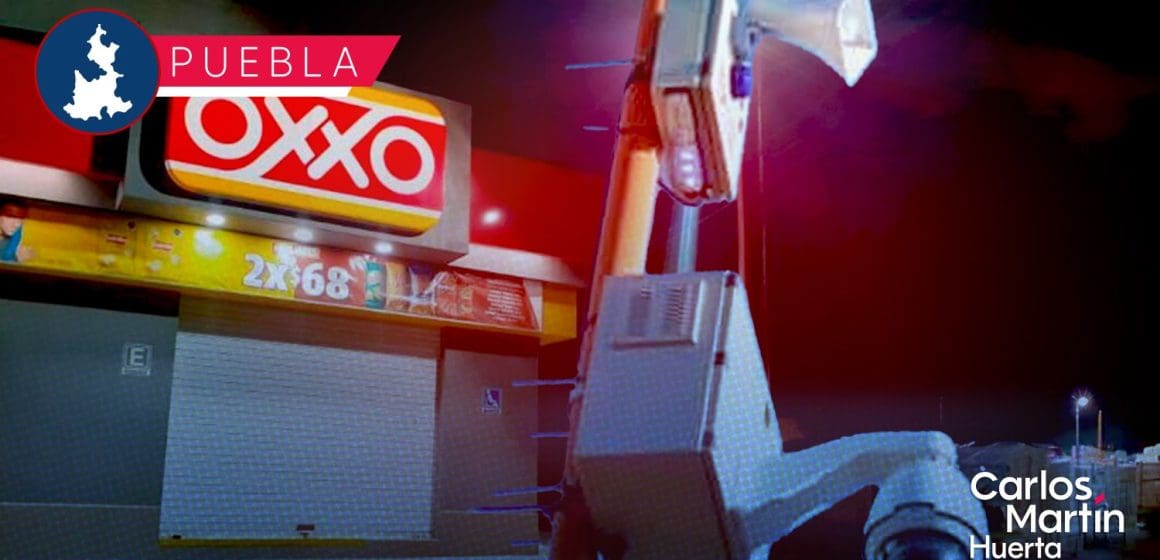 Puebla refuerza seguridad con instalación de Torres Atalaya y botones de alarma en OXXO