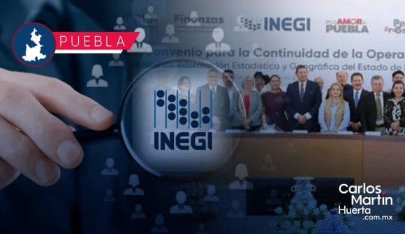 Puebla y el INEGI fortalecen colaboración para impulsar el desarrollo con datos precisos