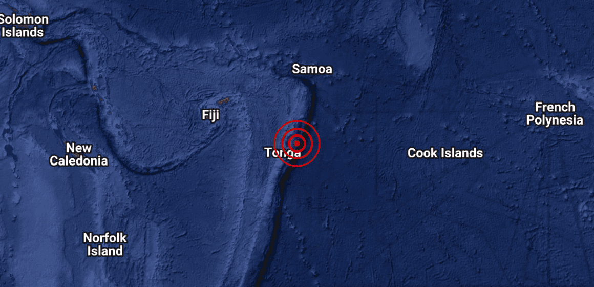 Sismo de magnitud 7.1 sacude Tonga