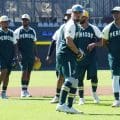 Los Pericos completaron su primer día de Pretemporada en el Hermanos Serdán