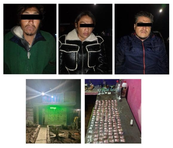 Cae banda con droga y medicamentos controlados en cateo en Tlahuapan