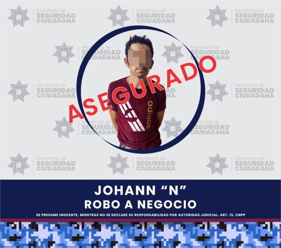 Asaltó un Oxxo en La Libertad utilizando una pistola de juguete