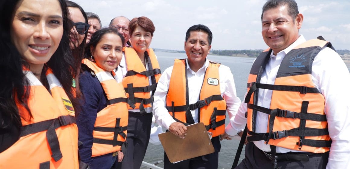 Gobierno federal y estatal impulsan la recuperación del lago de Valsequillo