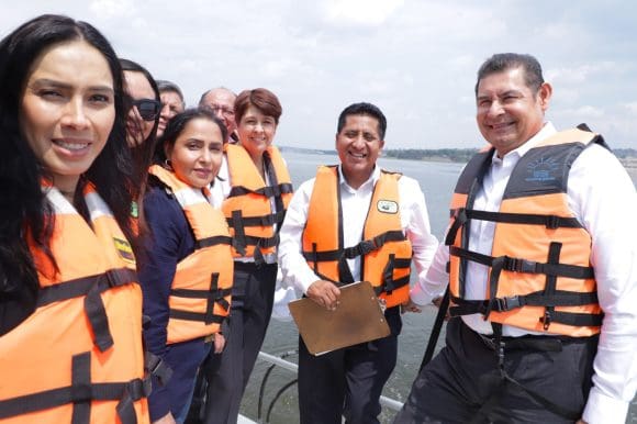 Gobierno federal y estatal impulsan la recuperación del lago de Valsequillo