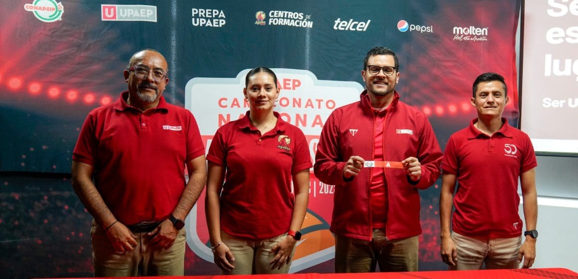 Las Águilas UPAEP recibirán el Campeonato Nacional Juvenil C de CONADEIP