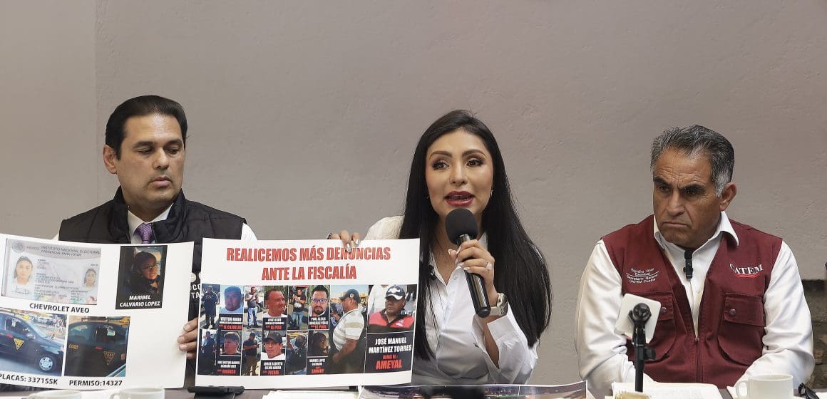 Erika Díaz denuncia amenazas por disputa de taxis en la CAPU