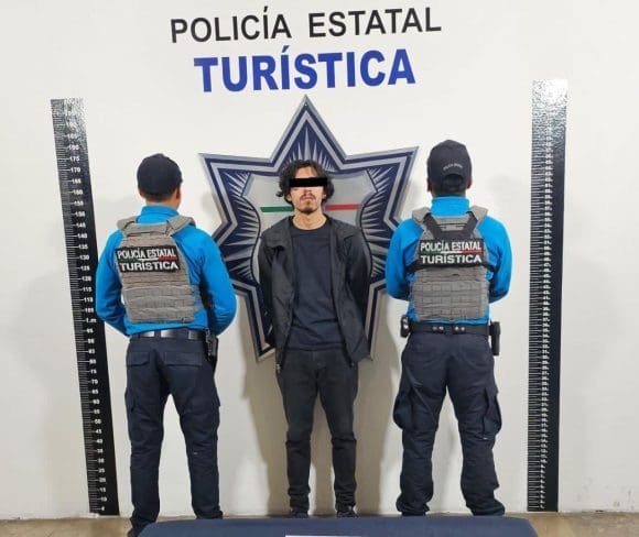 Policía Estatal Turística detiene a hombre por presunto fraude con criptomonedas en Puebla
