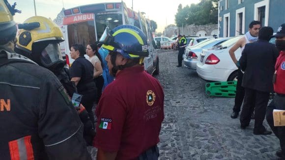 fuga-de-gas Fuga de gases tóxicos en hotel Casa Azul deja varios lesionados en Puebla