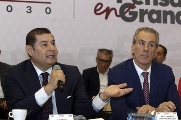 “Coordinación entre estado, municipio y federación para combatir los delitos en Puebla”: Armenta