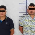 Detienen a dos hombres por robo y secuestro en operativo coordinado en San Andrés Cholula