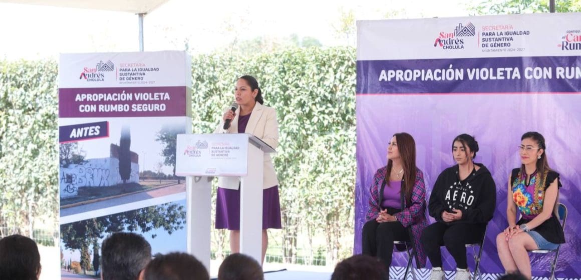 San Andrés Cholula implementa “Apropiación Violeta” para combatir el acoso sexual