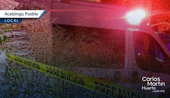 Acatzingo - cinta policial Localizan cuerpo de una mujer cerca de barraca en Acatzingo