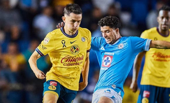 América y Cruz Azul no se hacen daño en el Clásico Joven  
