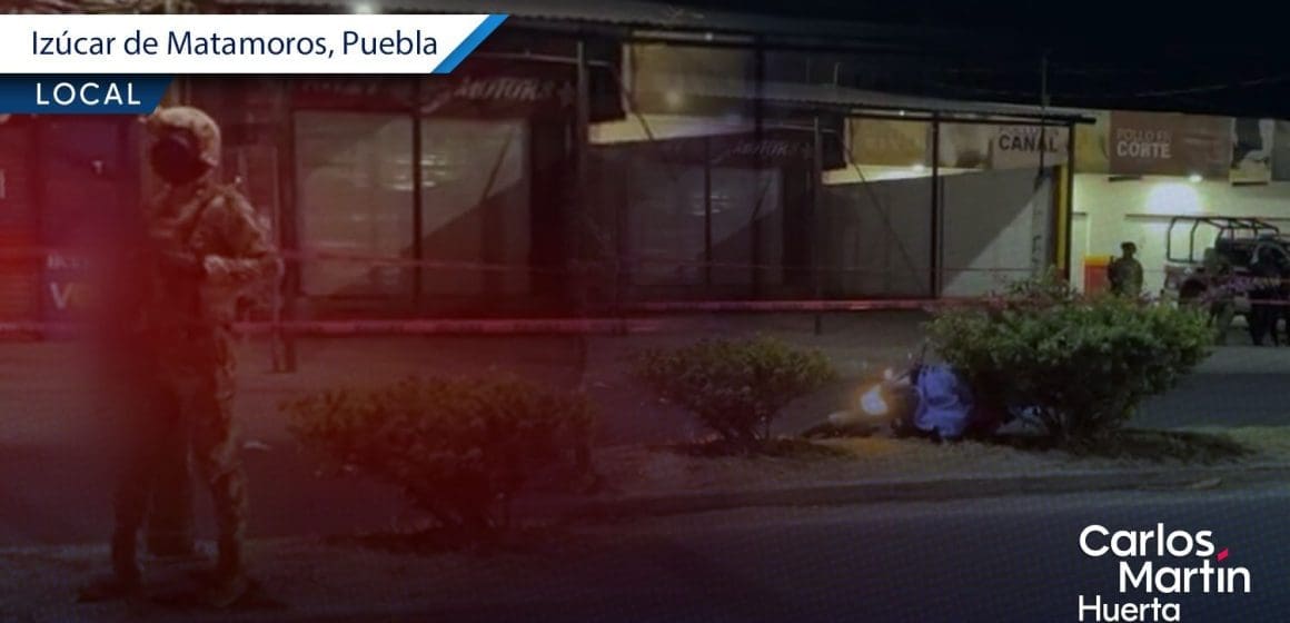 Matan a motociclista en aparente ataque directo en Izúcar de Matamoros  
