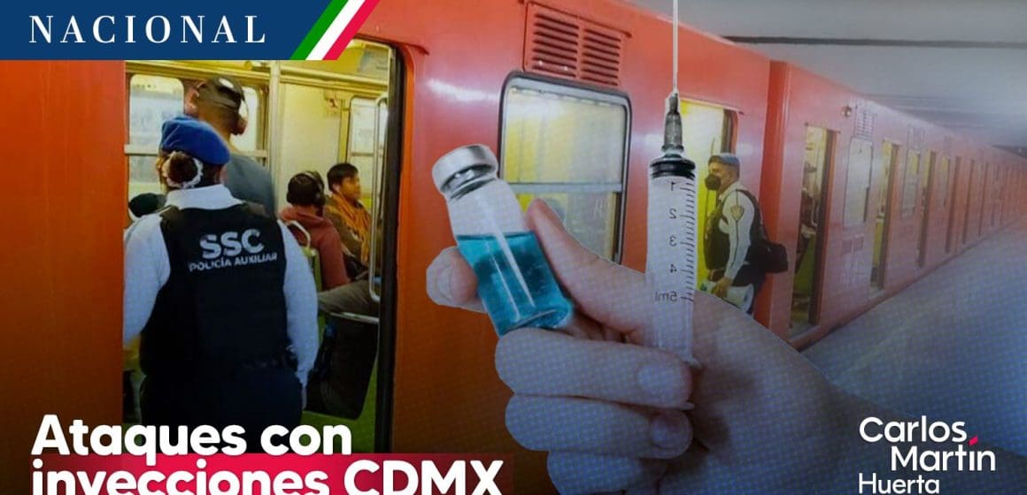 Ataques a mujeres con inyecciones en el Metro CDMX: Fiscalía investiga 9 casos