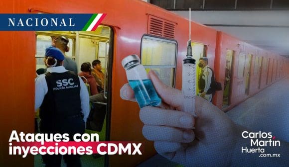 Ataques a mujeres con inyecciones en el Metro CDMX: Fiscalía investiga 9 casos