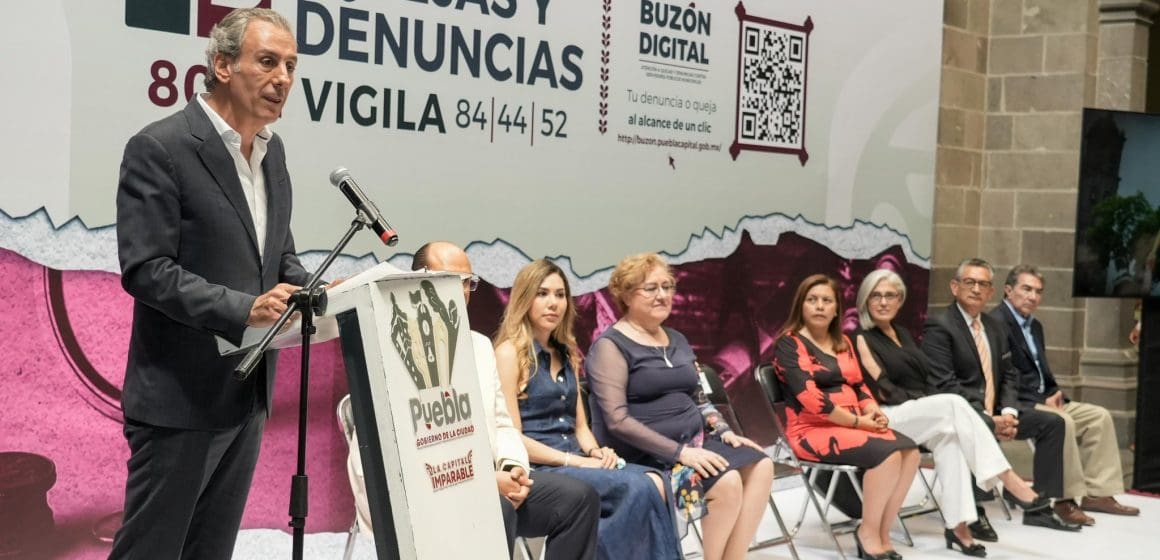 Pepe Chedraui presenta Buzón Digital para denunciar actos de corrupción en Puebla