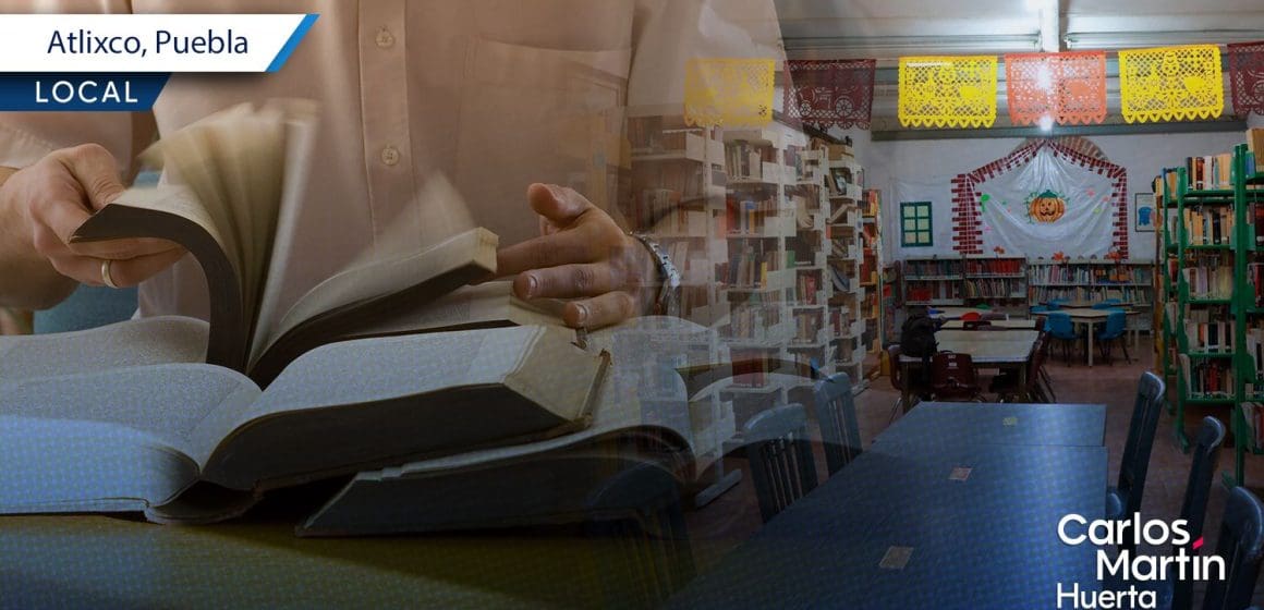 Educación, cultura y tecnología gratuita en la Biblioteca Municipal de Atlixco