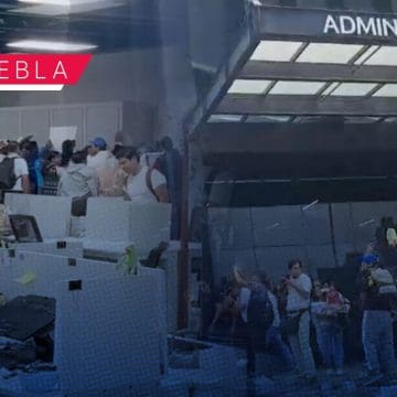 Campesinos toman oficinas del SAT Angelópolis en protesta; exigen devolución de impuestos