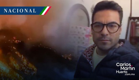 Carlos Rivera abre su casa como centro de acopio por incendio forestal en Tlaxcala