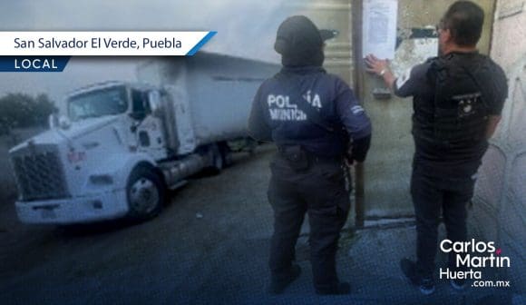 Recupera FGE camión robado y mercancía tras cateo en San Salvador El Verde