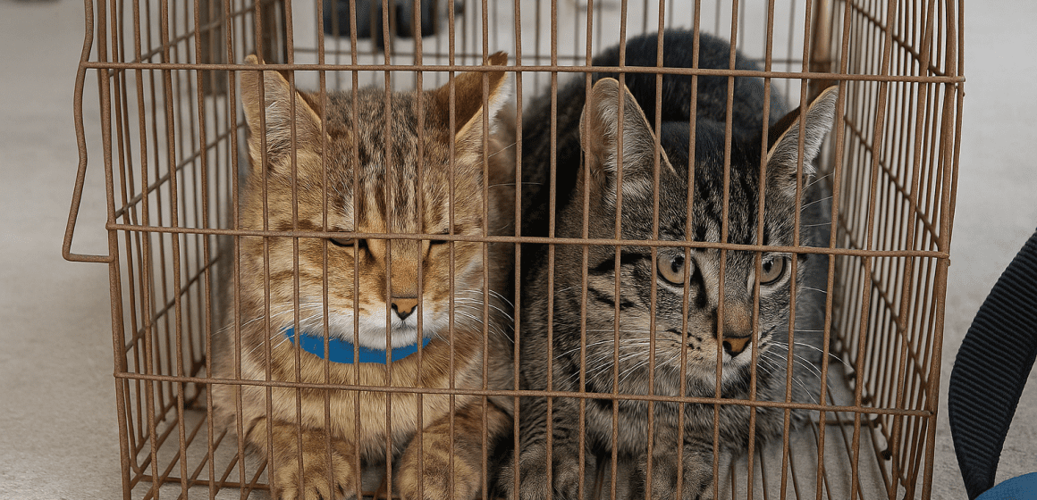 Ciudadano recibe multa por tener a 15 gatos en condiciones insalubres en Puebla
