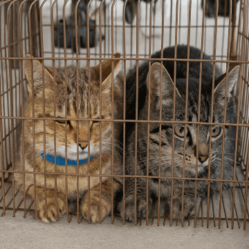 Ciudadano recibe multa por tener a 15 gatos en condiciones insalubres en Puebla