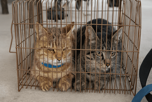 Ciudadano recibe multa por tener a 15 gatos en condiciones insalubres en Puebla