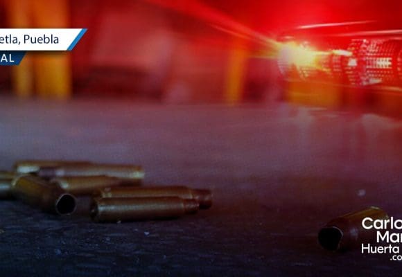 Chietla - disparos - ataque Asesinan a joven motociclista en Chietla