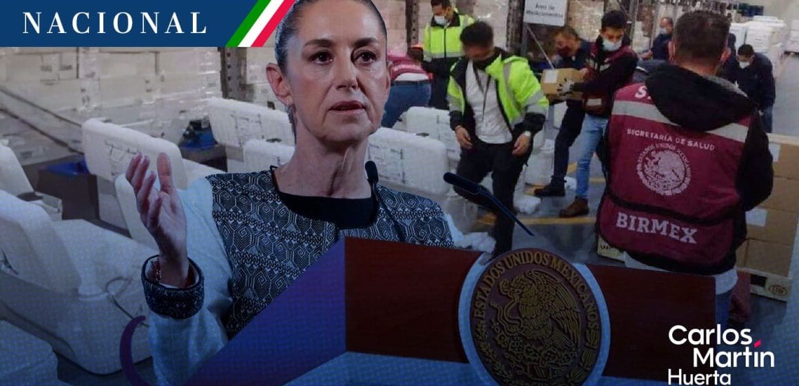 Sheinbaum confirma remoción de funcionarios de Birmex por sobreprecio en medicamentos   