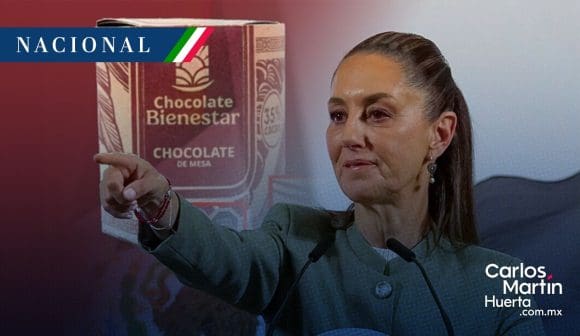 Claudia Sheinbaum - Chocolate del Bienestar Sheinbaum defiende Chocolate del Bienestar; “tiene poca azúcar”