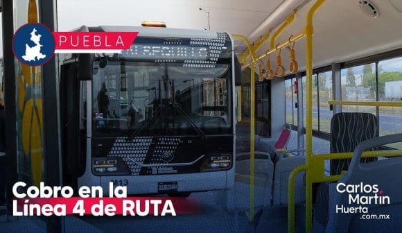 Cobro en la Línea 4 de RUTA inicia el 28 de abril