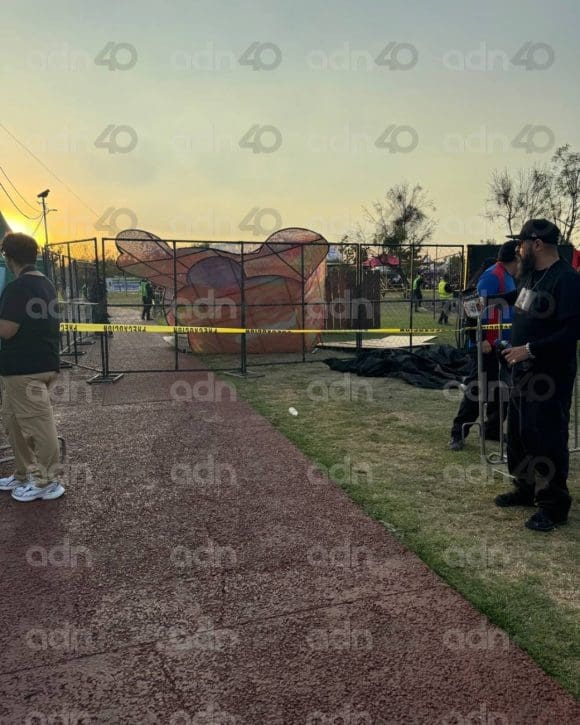 Colapsa estructura festival Ceremonia Colapsa estructura metálica en festival Ceremonia en CDMX