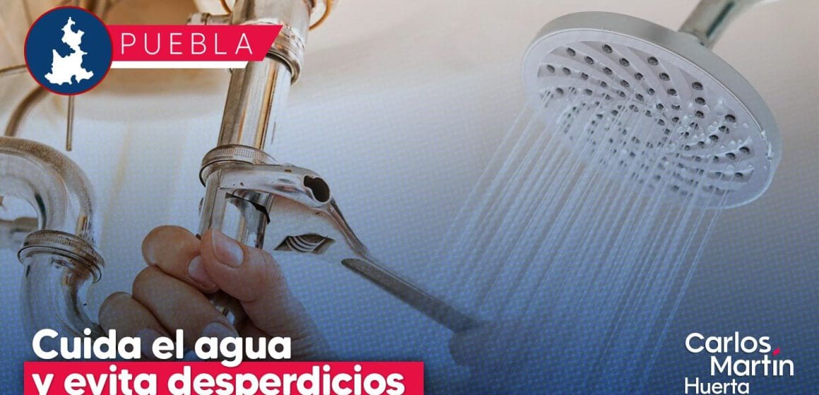 Agua de Puebla hace llamado para cuidar el agua en Semana Santa y temporada de estiaje