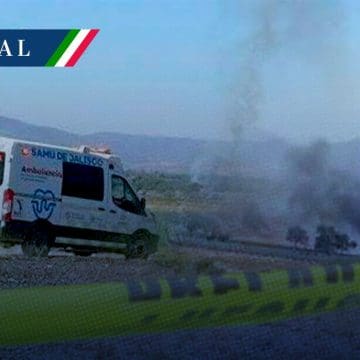 Desploma aeronave militar en Ameca, Jalisco; reportan dos muertos