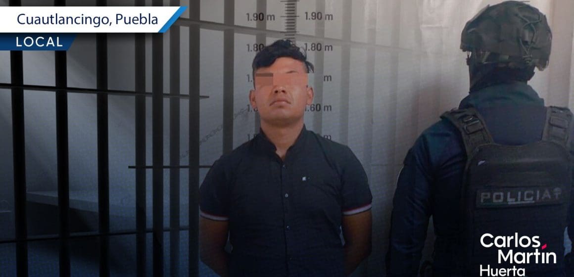 Detienen a tres hombres por alteración del orden y delitos contra la salud en Cuautlancingo