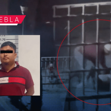 Detienen a sujeto por brutal golpiza a su pareja a las afueras de fraccionamiento de Lomas de Angelópolis