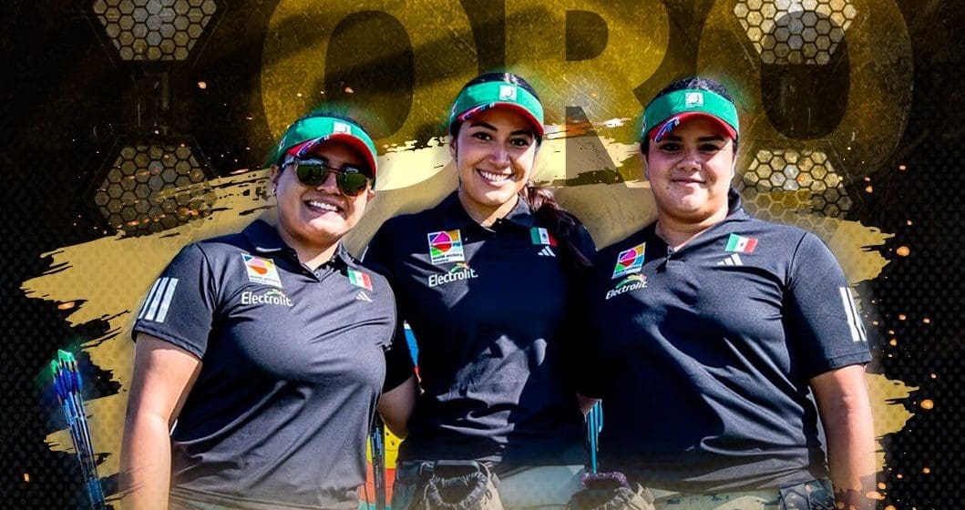 Equipo femenil mexicano gana oro en la Copa del Mundo de Tiro con Arco
