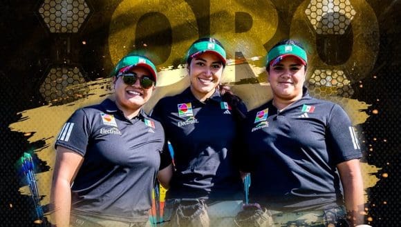 Equipo femenil mexicano gana oro en la Copa del Mundo de Tiro con Arco