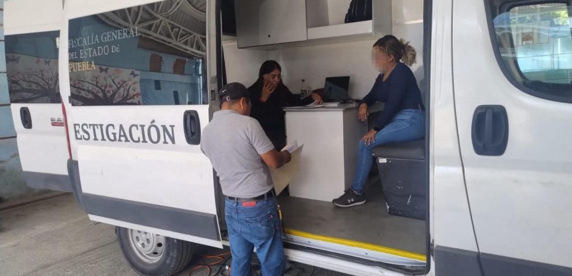 FGE Puebla lanza unidad móvil para constancias de no antecedentes penales