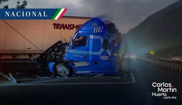 Portada Fuerte accidente entre tráileres provoca cierre parcial en autopista Puebla-Orizaba CMH Fuerte accidente entre tráileres provoca cierre parcial en autopista Puebla-Orizaba