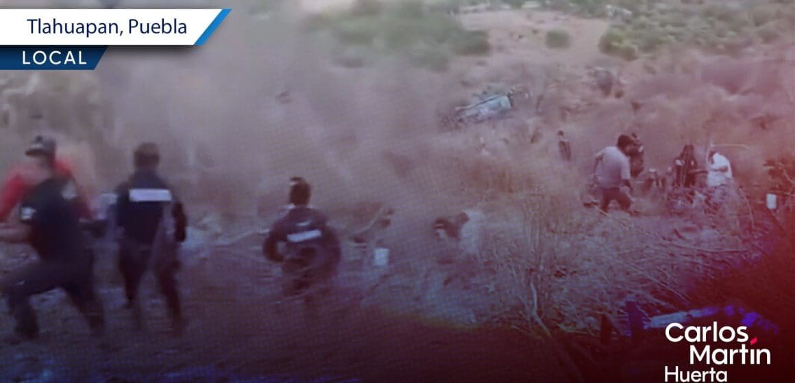 Hallan dos cuerpos enterrados en camino de Tlahuapan