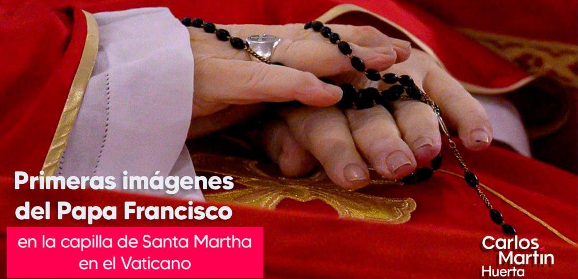 Vaticano difunde las primeras imágenes del Papa Francisco