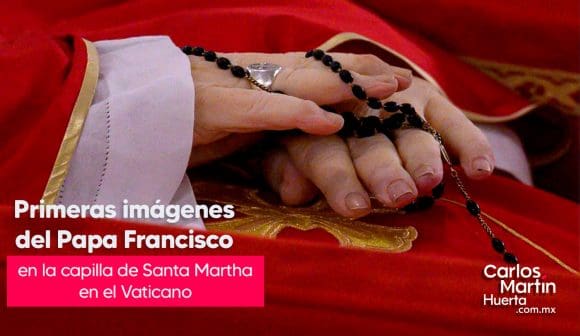 Vaticano difunde las primeras imágenes del Papa Francisco