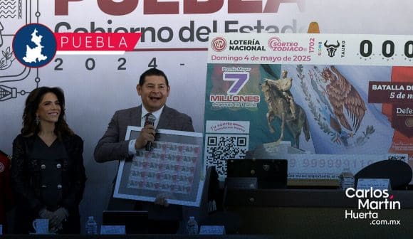 Portada Lotería Nacional y Gobierno del Estado develan Billete Conmemorativo a la Batalla de Puebla CMH Lotería Nacional y Gobierno del Estado develan Billete Conmemorativo a la Batalla de Puebla