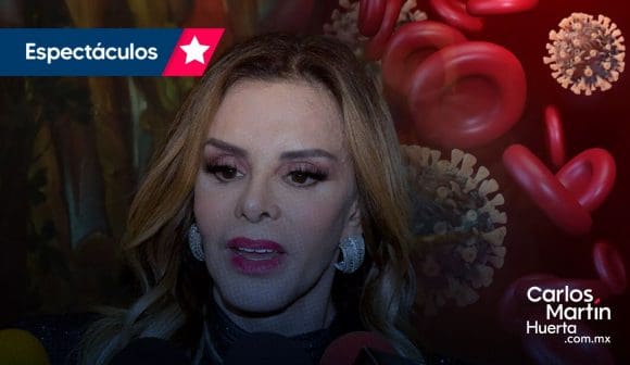 Lucía Méndez hospitalizada por Covid-19