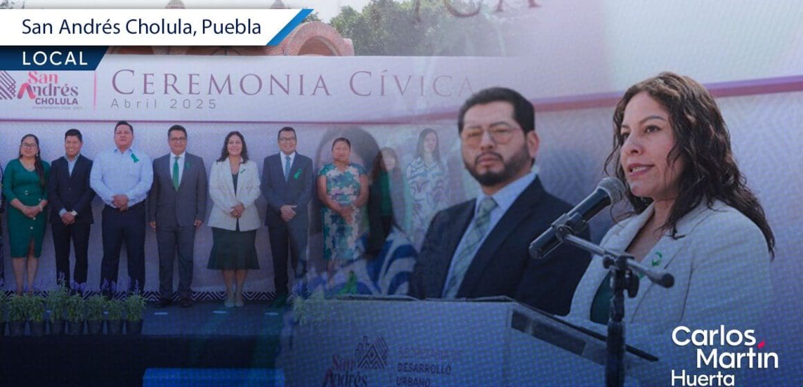 San Andrés Cholula refuerza valores cívicos y conciencia ambiental