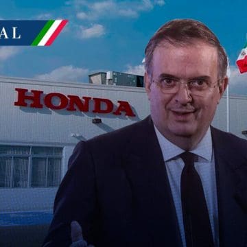 Honda no modifica planes de producción en México: Ebrard