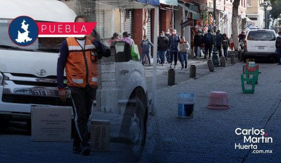 Portada Operativo contra franeleros en el Centro Histórico; retiran objetos para apartar lugares CMH Operativo contra franeleros en el Centro Histórico; retiran objetos para apartar lugares