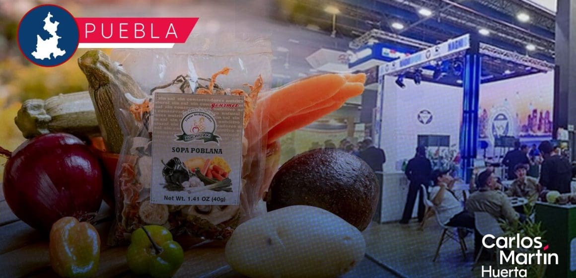 Productos poblanos destacan en encuentro internacional